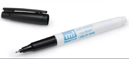 Market Lab Inc Lab Marker Mark-It Smear-Proof, Odorless For Making Permanent Markings on Plastic and Glass - M-1112334-2453 | Pack of 12