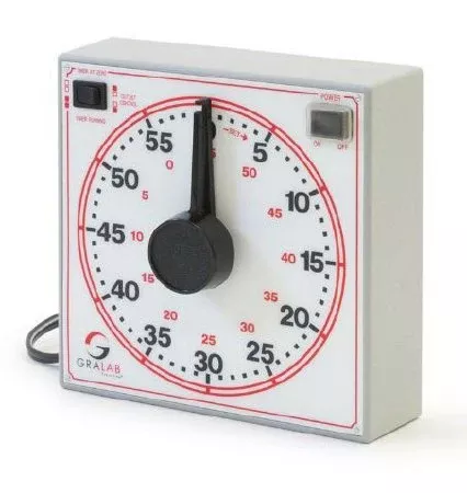 Market Lab Inc Mechanical Timer Lab Timer 24 Hours Dial Display - M-1036871-3214 | Each
