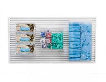 Market Lab Inc PPE Dispenser Wall Mount Bulk Clear 5.63 X 12.38 X 21 Inch Acrylic - M-960783-2095 | Each