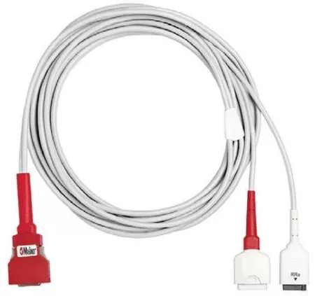 Masimo Corporation Patient Cable 20 pin dual patient cable, 10 Foot For use with M-LNCS SpO2 series or rainbow series sensors and RAS series sensors - M-1129037-3363 | Each