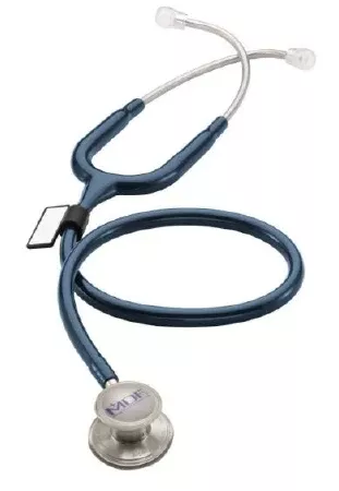 MDF Instruments Direct Classic Stethoscope MDF Black 1-Tube Double-Sided Chestpiece - M-1146649-2256 | Each