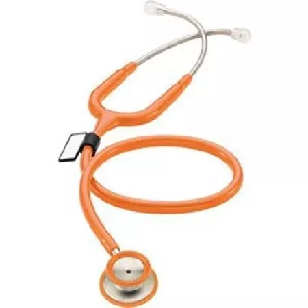 MDF Instruments Direct Sprague Stethoscope MDF Orange 2-Tube Double-Sided Chestpiece - M-958709-1509 | Each