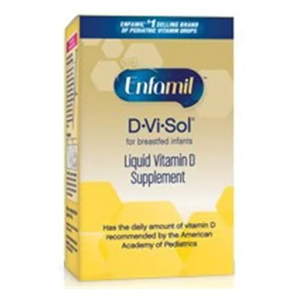 Mead Johnson Nutritionals Enfamil D-Vi-Sol Supplement Vitamin D Liquid 12/Ca