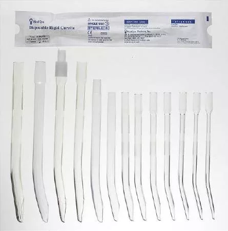 Medgyn Products Vacuum Aspiration Curette MedGyn 10 mm - M-704549-4758 | Bag of 50