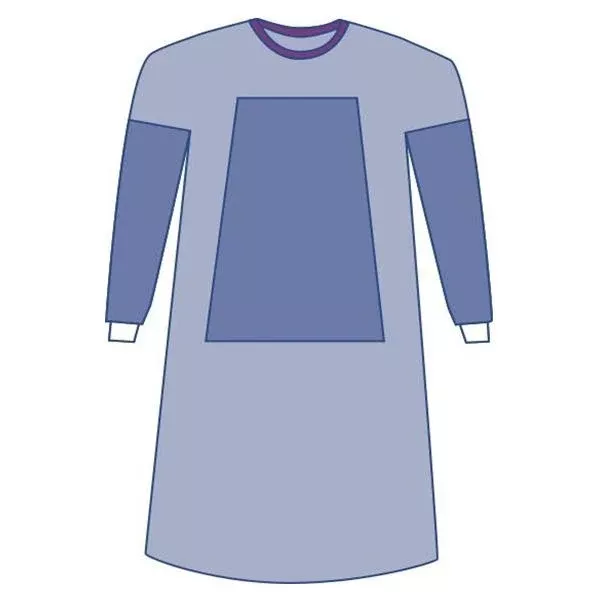 Medline IndustriesGown Eclipse 2X Large Blue 18/Ca