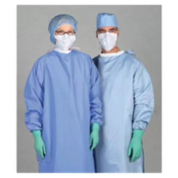 Medline IndustriesGown Surgeon Blockade X-Large Ceil Blue 12/Ca