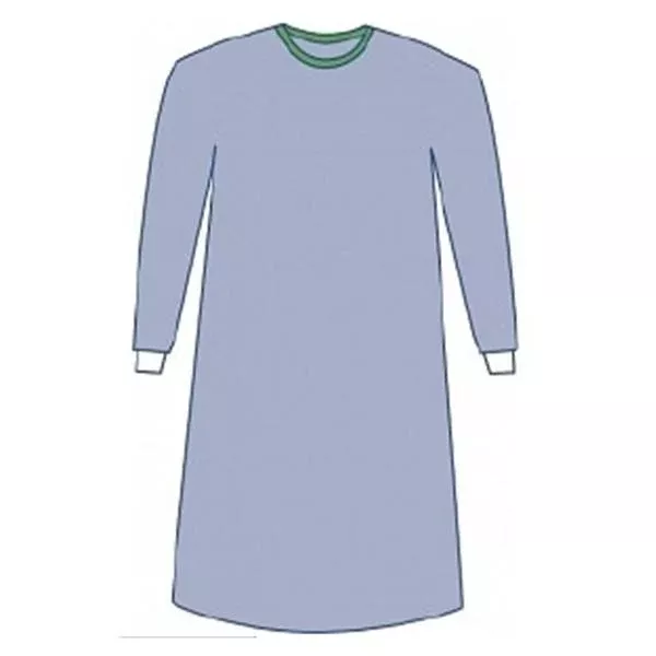 Medline IndustriesGown Surgical Eclipse 4XL Blue NRnfrcd AAMI Level 2 Strl LF 18/Ca