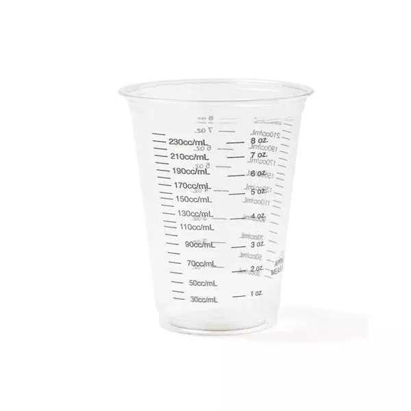 Medline IndustriesGraduated Cup Plastic 10 oz Clear 1000/Ca