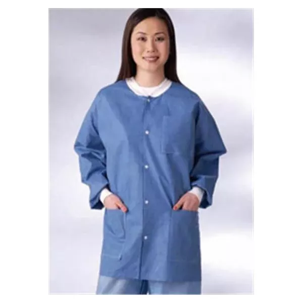 Medline IndustriesJacket Lab Large Blue 10/Pk, 3 PK/CA (NONRP600L)