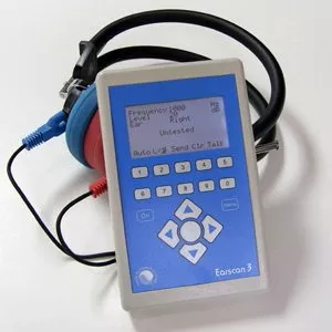 Micro Audiometrics Audiometer Earscan 3 (ES3) Pure Tone Automatic Screening Air Conduction - M-867257-4658 | Each