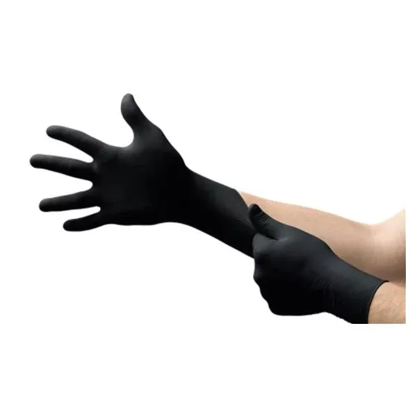 MicroflexGloves Exam Powder-Free Nitrile Latex-Free XX Large Black 1000/Ca