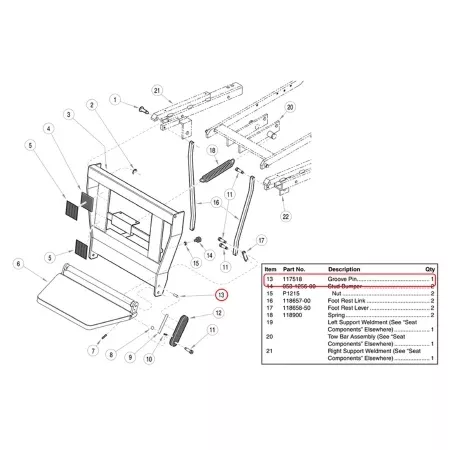 Midmark Groove Pin - M-980114-3089 | Each