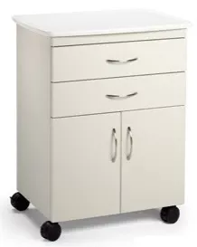 Midmark Treatment Cabinet M2 Series Floor Standing / Mobile 2 Drawers Key Lock - M-1034741-1131 | Each