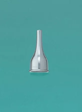Miltex Ear Speculum Tip Oval Tip Size 2 Chrome Plated 6 mm Reusable - M-500079-1650 | Each