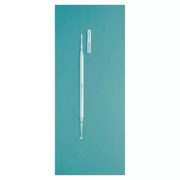 Miltex-Integra Miltex Extractor Comedone MX 6" One Curved Lancet Fenestrated Cup SS Ea