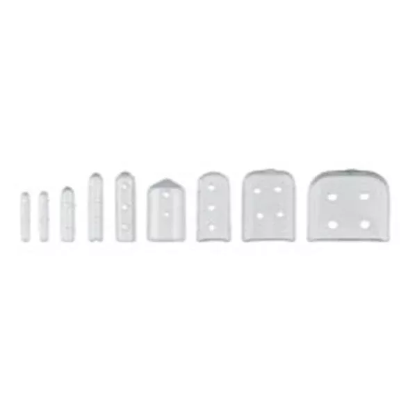 Miltex-Integra Miltex Guard Instrument Tip Tip-It Silicone 1.6x19mm #1 Clear 50/Pk