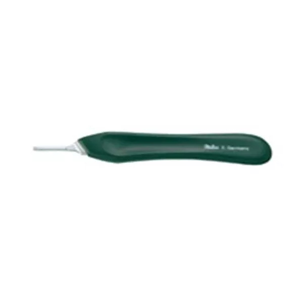 Miltex-Integra Miltex Handle Knife #5 5" Green Plastic/Stainless Steel Tip Ea