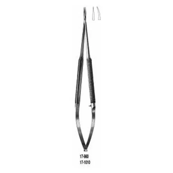Miltex-Integra Miltex Holder Needle 7-1/8" Curved 0.6mm Tip Stainless Steel EA