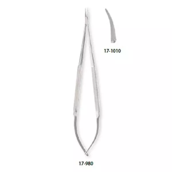 Miltex-Integra Miltex Holder Needle 7-1/8" Straight 0.6mm Tip Stainless Steel Ea