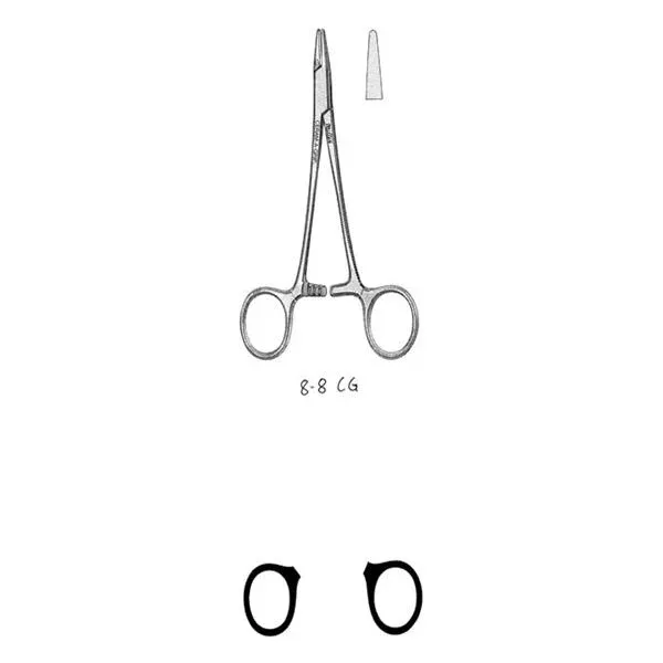 Miltex-Integra Miltex Holder Needle Halsey Vantage 5" Stainless Steel Ea