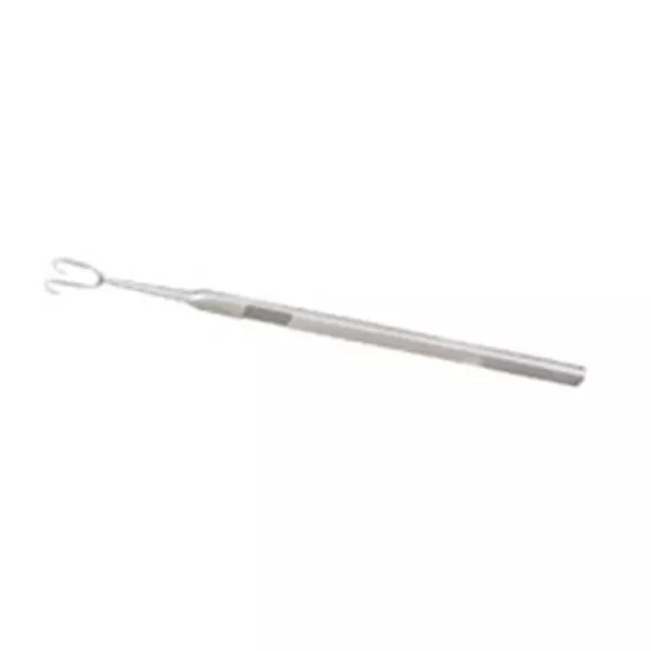 Miltex-Integra Miltex Hook Cottle 5-1/2" 12mm Sharp/Wide 2Prng Stainless Steel Each