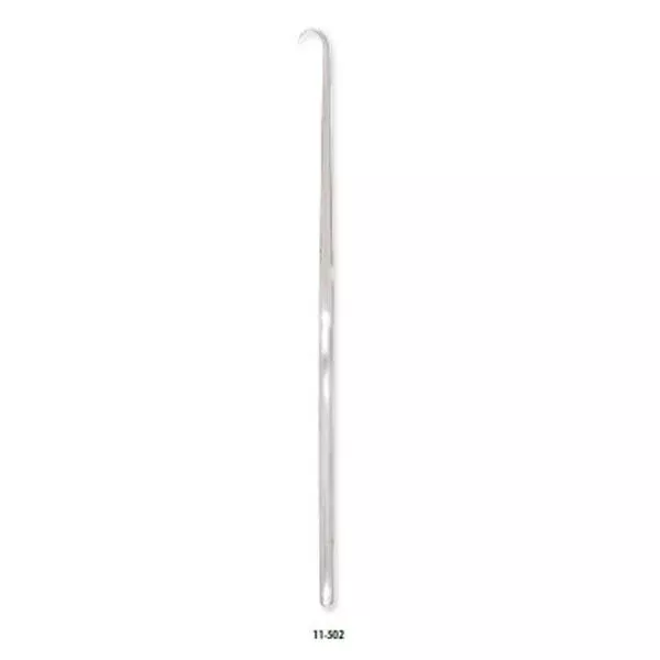 Miltex-Integra Miltex Hook Volkmann 8-1/2" Sharp Ring Handle Stainless Steel Ea
