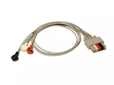 Mindray USA ECG Lead Wire 18 Inch, 3 Lead, Snap - M-633717-3371 | Each