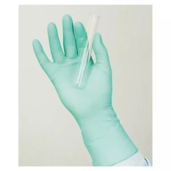 Nitritex Gloves Clnrm Bcln Fsn PF Plychlrprn LF 12" 8.5 Strl Grn 200Pr/Ca