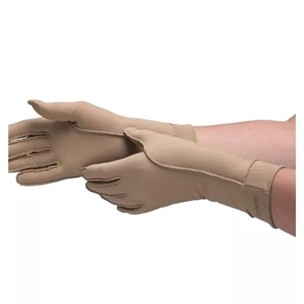 Northcoast Medical Glove Therapeutic Hand Isotoner Beige Size Medium 1/Pr