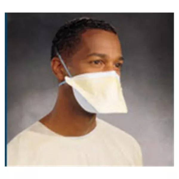 O & M Halyard Face Mask Earloop Basic Plus Pouch Style Blue 300/Ca
