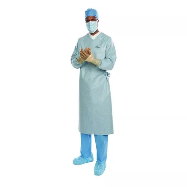 O & M Halyard Gown Surgical Aero Chrome 3XL AAMI Level 4 Sterile 26/Ca