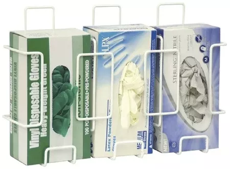 Omnimed Glove Box Holder Wall Mounted Silver Wire - M-1102343-1111 | Each