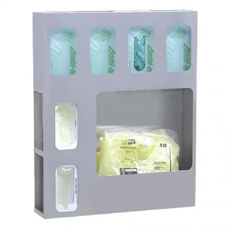 Omnimed Hygiene Dispensing Station Wall Mount 26 H X 21 W X 4.5 D Inch Stainless Steel - M-813471-1756 | Each