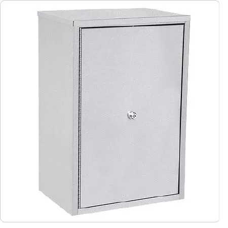 Omnimed Narcotic Cabinet Beam Wall Mount Stainless Steel 4 Shelves Keyed Double Lock - M-508485-2720 | Each
