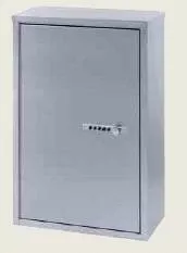 Omnimed Narcotic Cabinet Beam Wall Mount Stainless Steel 4 Shelves Keyless Combination Lock - M-485367-4429 | Each