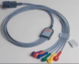 The Palm Tree Group ECG Cable AHA, 12 Lead, 6 Wire Precordical Attachment For Lifepak 12 Defibrillator / Monitor - M-739132-2480 | Each