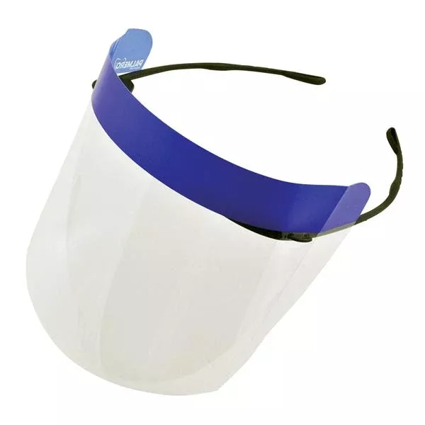 Palmero SalesFace Shield Dynamic Disposables Snapeez Clear / Blue 25/Pk (3921)