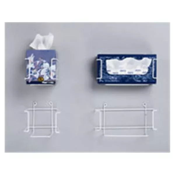 Palmero SalesHolder Tissue Box Hold It White Rectangle Professional Size Ea