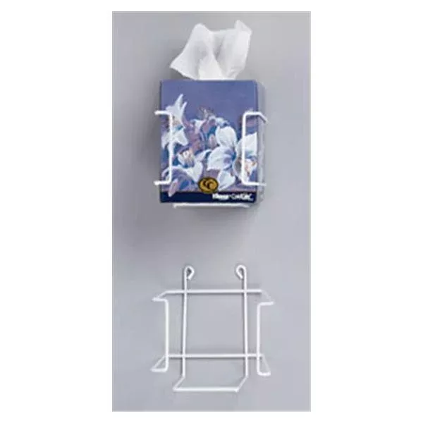 Palmero SalesHolder Tissue Box Hold It White Square Boutique Size Ea