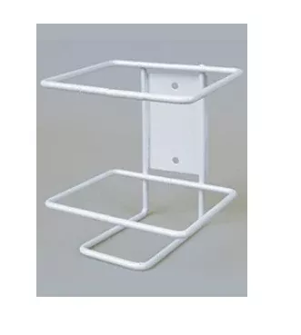 Palmero SalesHolder Wall Mount Hold-It White Metal Ea (3517)