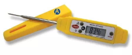 PANTek Technologies LLC Digital Laboratory Thermometer Cooper Atkins Fahrenheit / Celsius -40° to +392°F (-40° to +200°C) Stainless Steel Probe Handheld Battery Operated - M-762513-4087 | Each