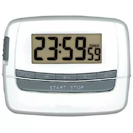 Patterson Medical Supply Electronic Alarm Timer Handheld 24 Hours Digital Display - M-512770-3252 | Each