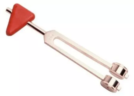 Patterson Medical Supply Taylor Hammer with Tuning Fork Aluminum 128 cps - M-999925-4598 | Each