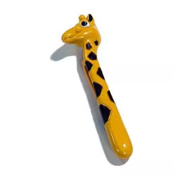Pedia PalsHammer Reflex/Percussion Jamaal Giraffe 7-1/2" Ped Orng PVC Ea