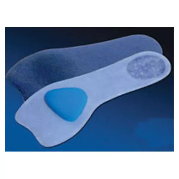 Pedifix Insole Thin Dress Shoe GelStep Covered Size Small 1/Pr