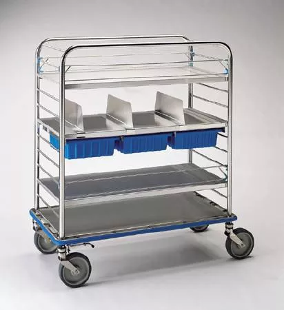 Pedigo Products Distribution Cart Solid Shelf Adjustable 20-3/8 X 46-3/8 Inch - M-484129-2764 | Each