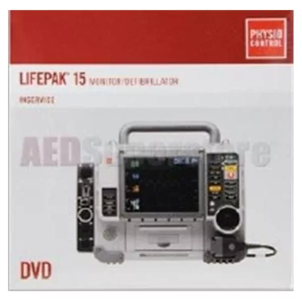 Physio ControlDVD Training Lifepak 15 In Service Ea