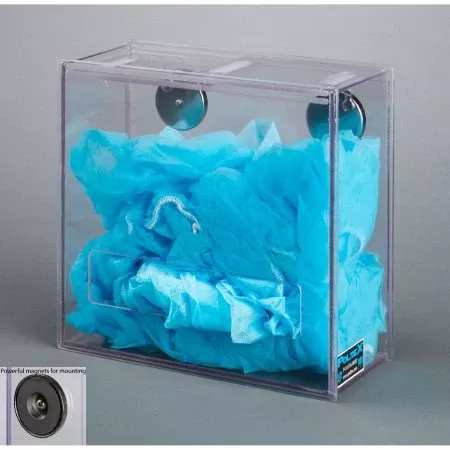 Poltex Inc PPE Dispenser Magnetic Mount Clear 4 X 10 X 10 Inch PETG Plastic - M-1161862-4593 | Each