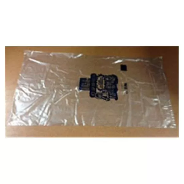 Poly Plastics Ice Bag Cold Therapy Plastic Disposable Clear 11.5x22" 1000/Ca