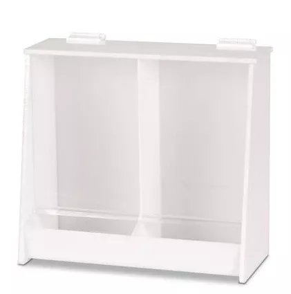 Practicon Glove Box Holder Easy-Fill Acrylic Double Clear Ea